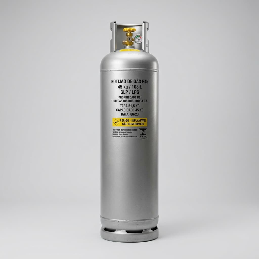 Gás Comercial P45 e P20